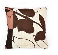 Obliečka na vankúš Bellatex Krepový – 40 × 40 cm – hnedé listy - Povlak na polštář