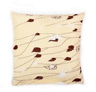 Bellatex Crepe - 40 × 40 cm - brown flakes - Pillowcase