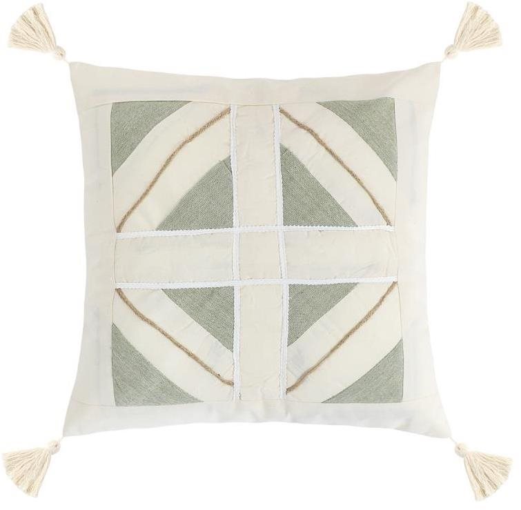 Bellatex 52/019 PERU párnahuzat, 40×40 cm, zöld