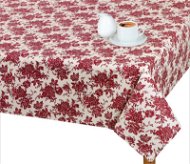 Bellatex Tablecloth ADÉLA - 120 × 140 cm - burgundy flower - Tablecloth