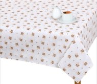 Bellatex Tablecloth ADÉLA - 70 × 70 cm - beige flower - Tablecloth