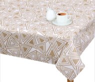 Bellatex Tablecloth ADÉLA - 70 × 70 cm - triangles beige - Tablecloth