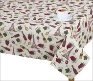 Bellatex Tablecloth Dana - 100 × 100 cm - wine - Tablecloth
