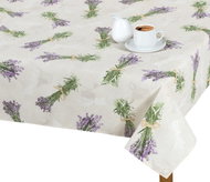 Bellatex Tablecloth EMA - 120 × 140 cm - lavender bundle - Tablecloth