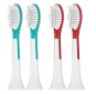 BMK heads for children for age 7+, 4 pcs - compatible with Philips Sonicare For Kids HX6044 - Replacement Head