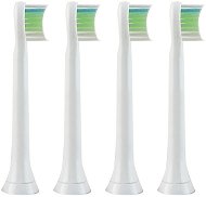 BMK heads for Philips toothbrushes, 4 pcs - compatible with Philips Sonicare Optimal White Mini - HX6074 - Replacement Head