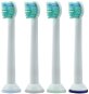 BMK Philips toothbrush heads, 4 pcs - compatible with Philips Sonicare ProResults MINI HX6024 - Replacement Head