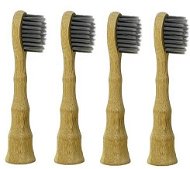 BMK ECO2 Bamboo heads with activated carbon for Philips Sonicare toothbrushes - 4 pcs - Replacement Head