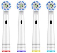 BMK compatible heads for Oral-B toothbrushes, 4 pcs - compatible with Oral-B EB60 Sensi UltraThin - Replacement Head