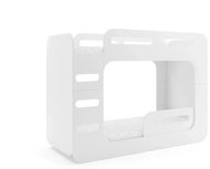 BMS GROUP Bunk bed Max - 2 persons, 80 × 200 with mattress, white - Bed