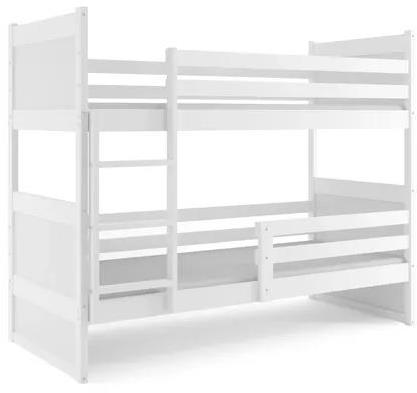 BMS GROUP Children's bunk bed Rico - 2 persons, 80 × 160 without storage without mattress, white - Bed - Main image
