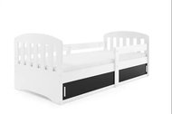BMS GROUP Classic children's bed 180 × 160 with storage space without mattress - 1 person, white - Bed