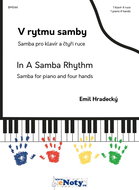 Emil Hradecký: V rytmu samby - 1 klavír 4 ruce - Kniha