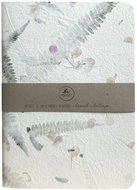 BE NICE EKO handmade paper A5, dotted, fern and hydrangea - Exercise Book