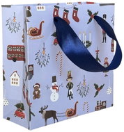 BE NICE EKO vánoční Anglická pohádka, 15 × 15 × 6 cm - Gift Bag
