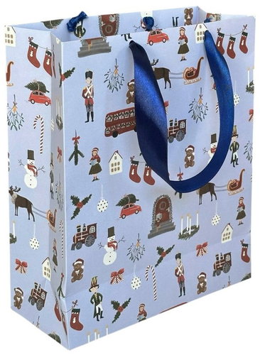 BE NICE EKO vánoční Anglická pohádka, 25 × 21 × 9 cm - Gift Bag - Main image