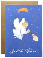 BE NICE EKO vánoční přání Andělské Vánoce - Greeting Card