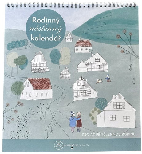 BE NICE EKO rodinný nástěnný kalendář, nedatovaný - Wall Calendar - Main image