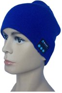 Bluetooth téli sapka - kék - Sapka
