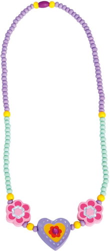 Bino Necklace, purple heart - Necklace - Main image
