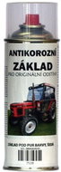 BARVY NA TRAKTOR Antikorozní základ pod PUR barvy ve spreji, červenohnědá, 400ml - Barva ve spreji
