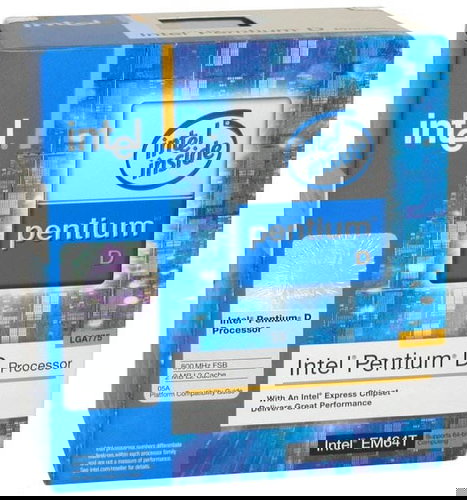 Intel Pentium 4 631 - 3,00GHz, 800MHz FSB, 2MB cache, socket 775, EM64T BOX (CedarMill) Main image Intel Pentium 4 631 - 3,00GHz, 800MHz FSB, 2MB cache, socket 775, EM64T BOX (CedarMill) - CPU - Main image