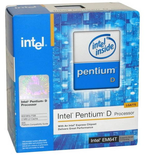 Intel Pentium 4 651 - 3,40GHz, 800MHz FSB, 2MB cache, socket 775, EM64T BOX (CedarMill) Main image Intel Pentium 4 651 - 3,40GHz, 800MHz FSB, 2MB cache, socket 775, EM64T BOX (CedarMill) - CPU - Main image