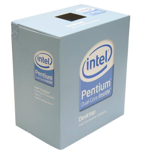 Intel Pentium Dual-Core E2160 - 1,80GHz, 800MHz FSB, 1MB cache, socket 775, EM64T BOX - CPU - Main image