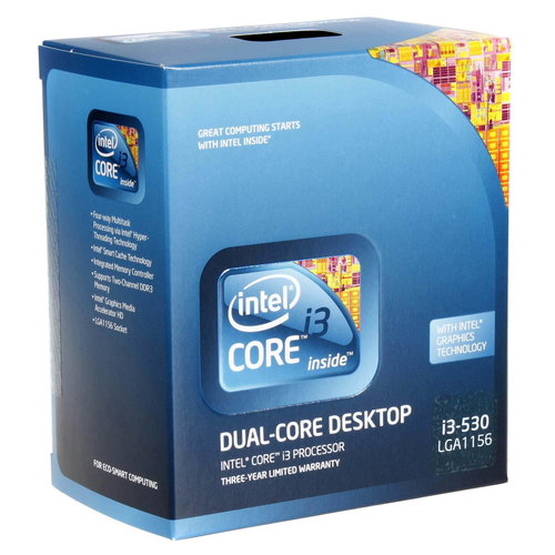 INTEL Core i3-530 Dual-Core - 2,93GHz (73W) - CPU - Hauptbild