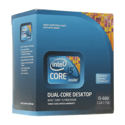INTEL Core i5-680 Dual-Core Main image INTEL Core i5-680 Dual-Core - CPU - Main image
