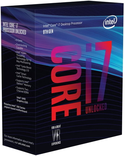 Intel Core i7-8700K Prozessor @ 5.3 OC PRETESTED DELID - Prozessor - Hauptbild