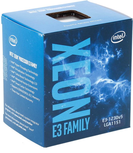 Intel Xeon E3-1220 v5 - CPU - Main image