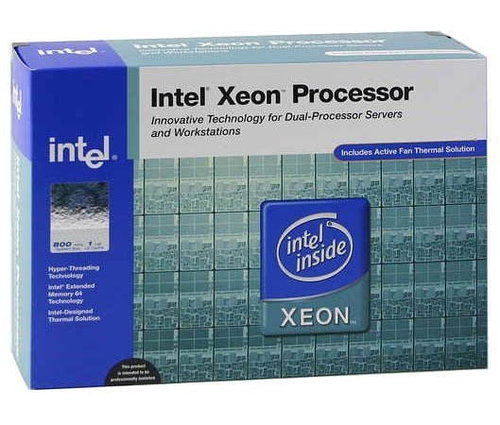Intel XEON - 2,8GHz EM64T BOX, aktivní chladič, 800MHz 2MB cache 0.09u Irwindale - CPU - Main image