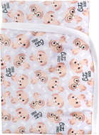 Bobánek Waterproof blanket extra soft universal 150 × 150 cm soft PUL - Cute dogs - Blanket