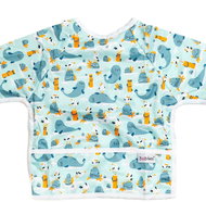 Bobánek Long sleeve bib - Seagull and seal - Bib