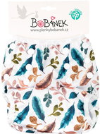 Bobanek Growing Swimwear for Babies Large - White Feathers - Swim Nappies