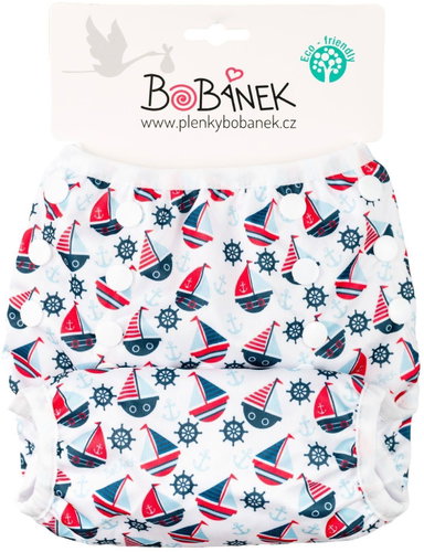 Bobánek Growing Swimwear for Babies Large - Boats - Swim Nappies - Main image