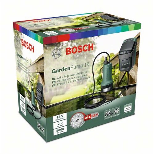 الشراء مضخة سطحية Bosch GardenPump 18 بالمزاد بلجيكا Aye, PV38467