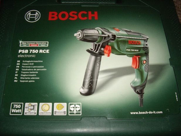 Bosch psb 750 discount rce hammer drill