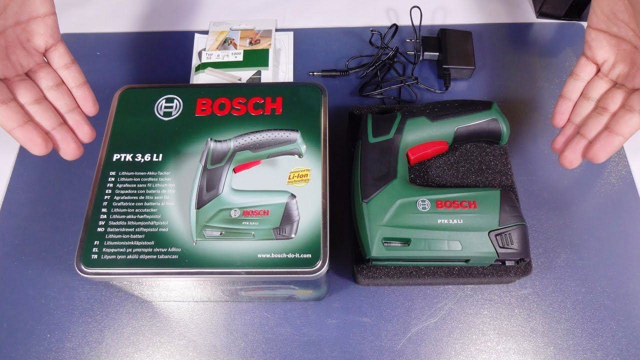 Bosch 18v online stapler