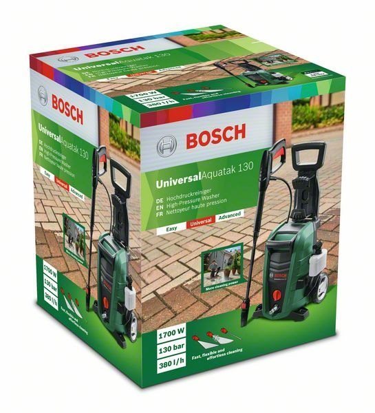 BoschUniversalAquatak 130 Car Cleaning Kit Pressure Washer