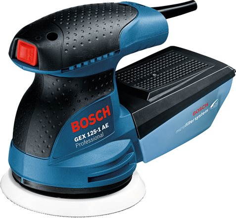 BOSCH Professional Electric eccentric grinder GEX 125-1 AE 0.601.387.500 - Random Orbital Sander - Main image