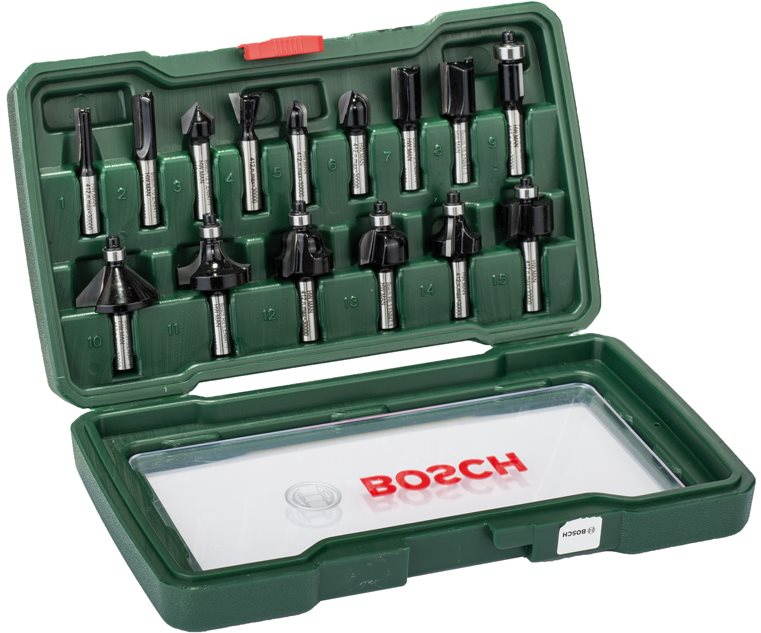 BOSCH 2607019469 alakmaróbetét készlet, 15 db