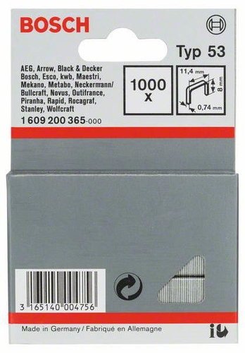 BOSCH Staples, 8mm - Staples - Main image