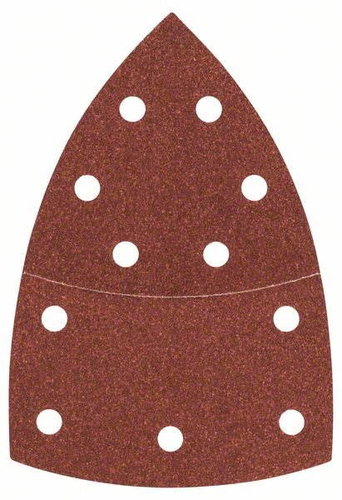 BOSCH Expert Sandpaper Set for Multi Sanders, G40, 10pcs - Sandpaper - Main image