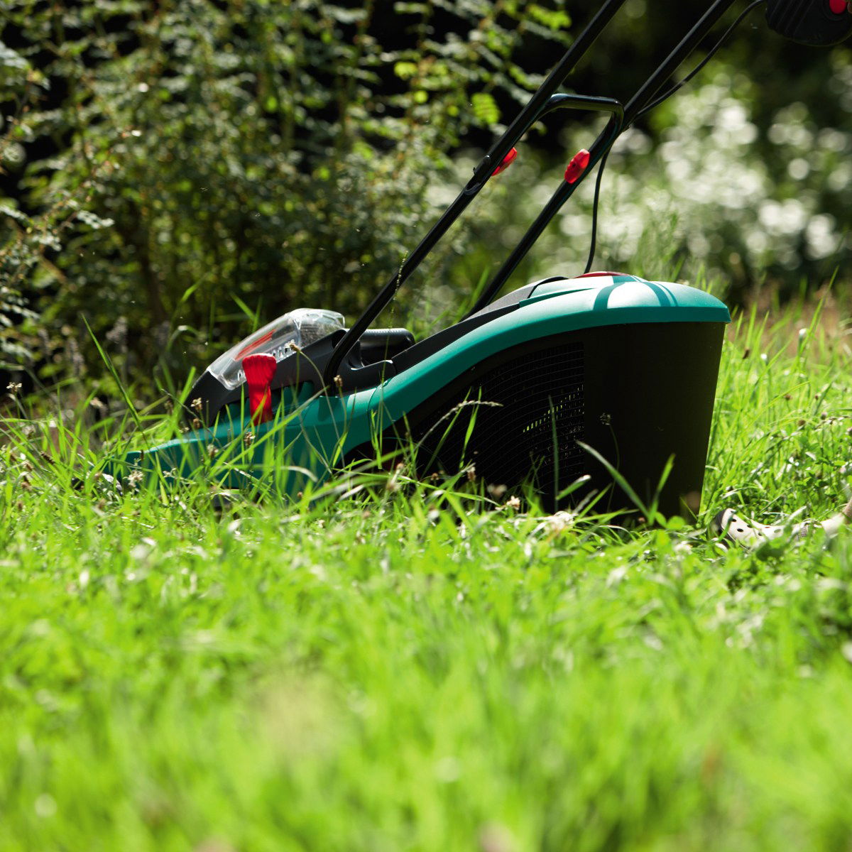 Bosch rotak 43 li deals ergoflex cordless lawn mower