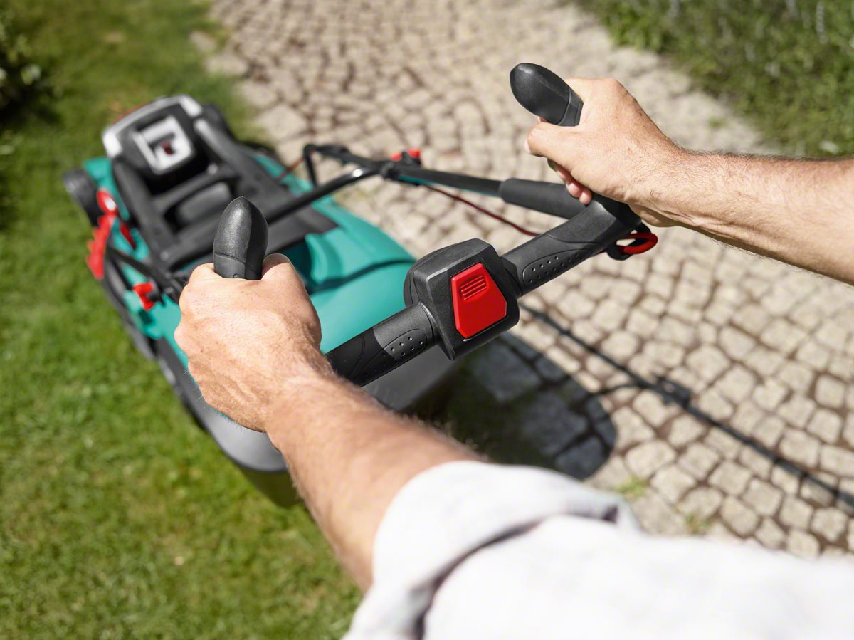 Bosch rotak 430 ergoflex deals electric rotary lawn mower