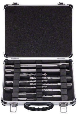 BOSCH 11 részes MIXED SDS-plus fúrószár + vésőszár készlet
