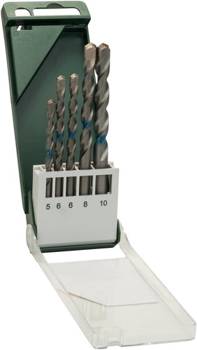 BOSCH Concrete drill set 5,6,8,10 2.609.255.417 - Drill Set - Main image