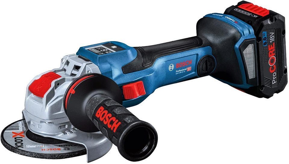 Bosch GWX 18V-15 SC Biturbo, 2x 8Ah PROCORE, s X-Lock